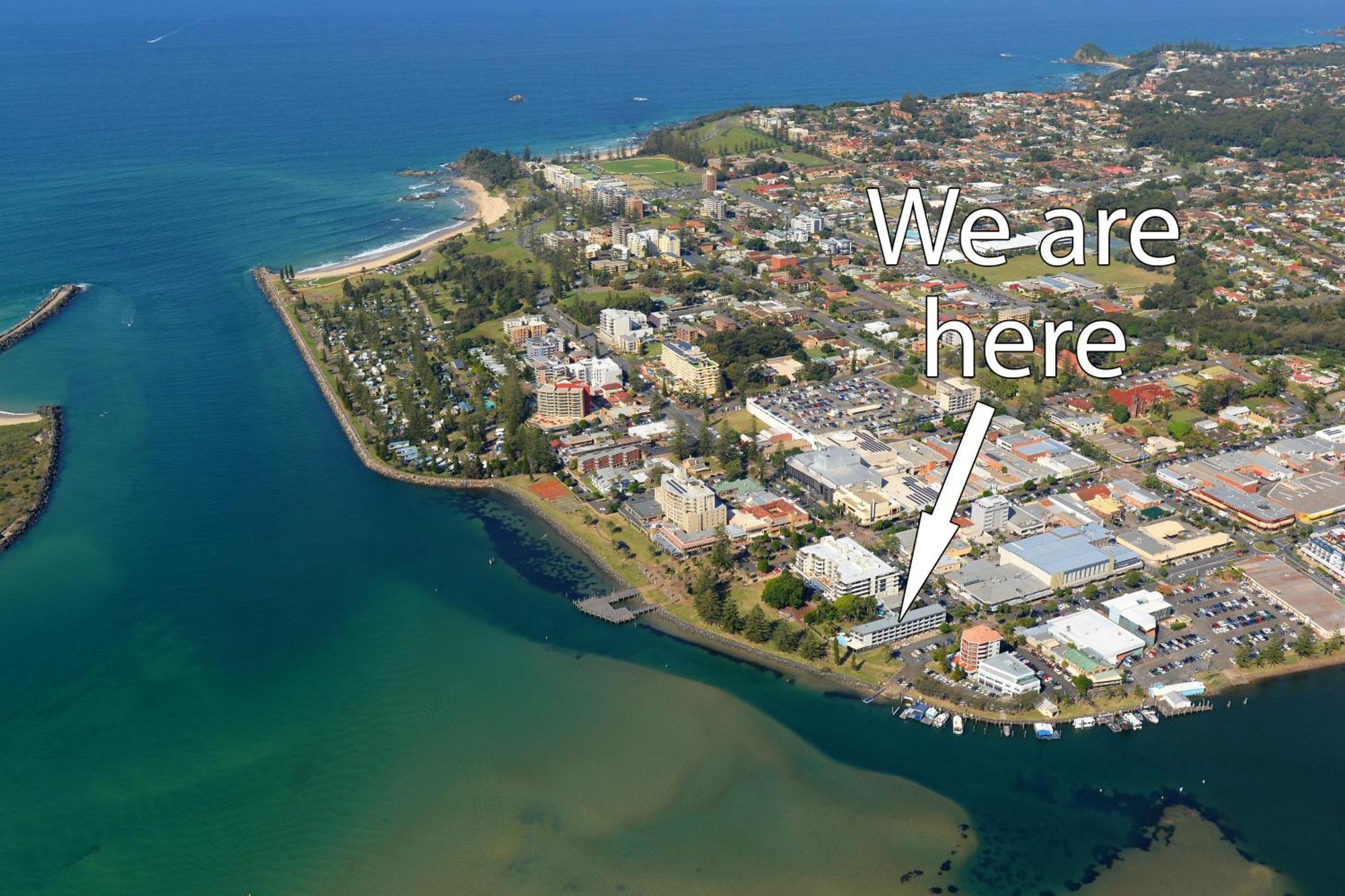 The Mid Pacific Motel Port Macquarie Bagian luar foto